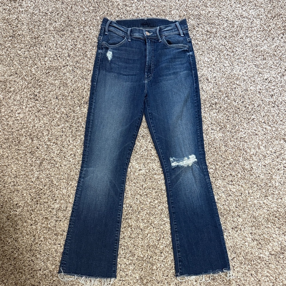 Mother - The Hustler Ankle Fray Jean